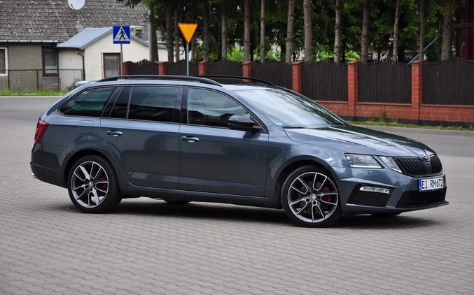 Skoda Octavia cena 69900 przebieg: 205000, rok produkcji 2018 z Poręba małe 781